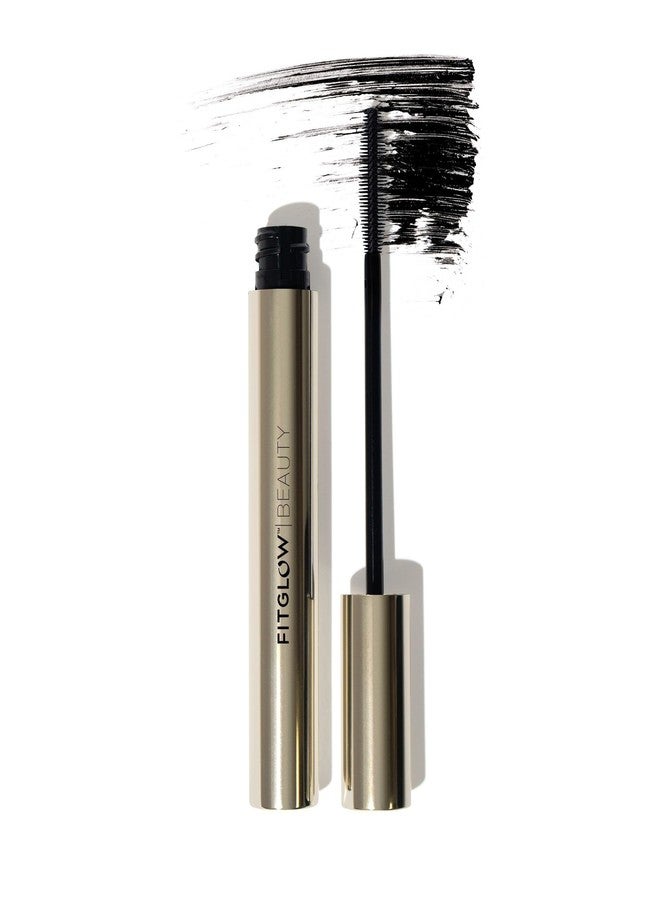 Fitglow Beauty Lash Care Mascara | 2-in-1 Vegan Volumizing Lengthening & Conditioning Eyelash Mascara | Natural Lash Strengthening Serum | Reduces Shedding & Breakage | Plant-Powered Phyto Superfoods - Image 1